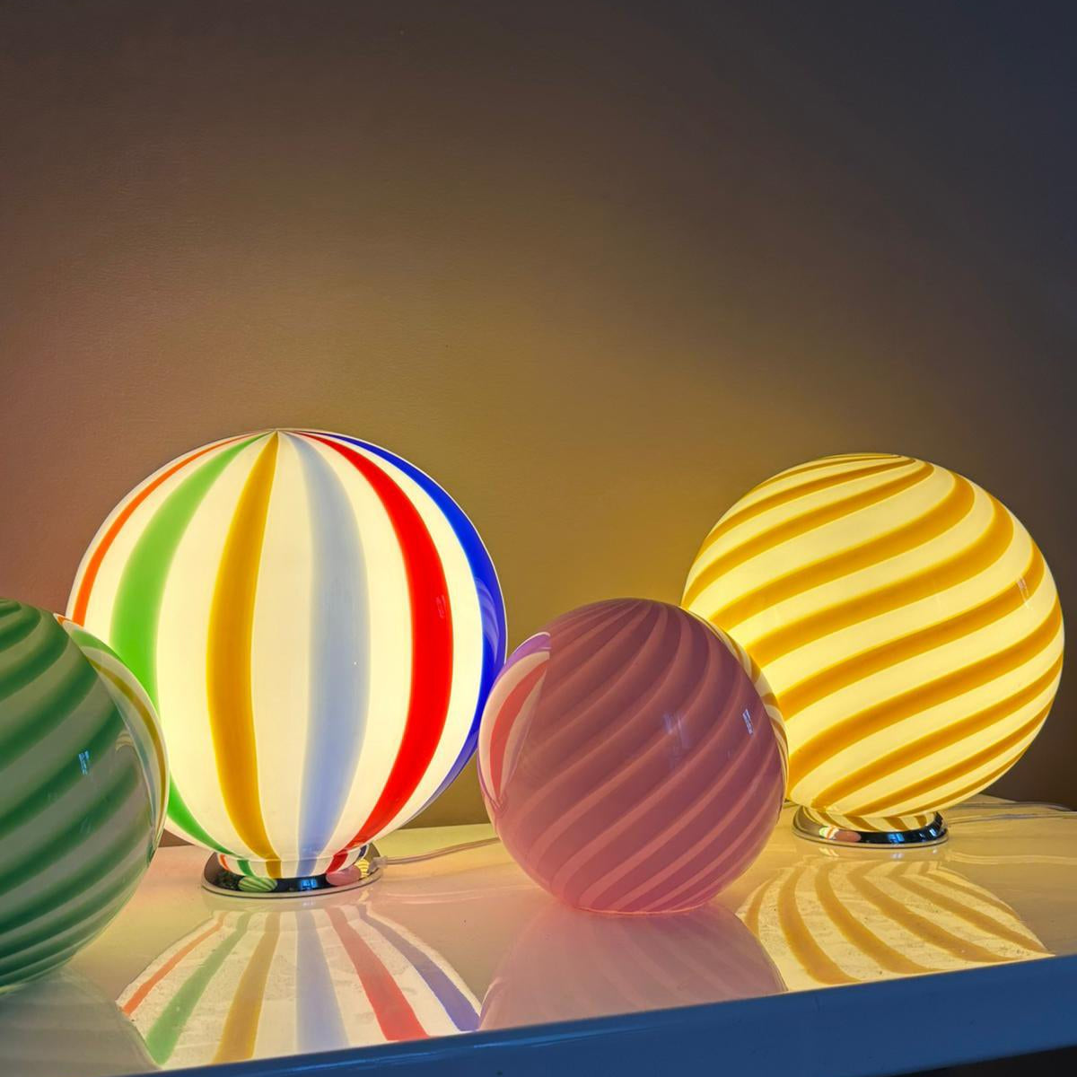 Candy Lamps - 1295murano