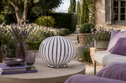 Candy Murano glass oval table lamp berry D40