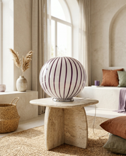 Candy Murano glass oval table lamp berry D40