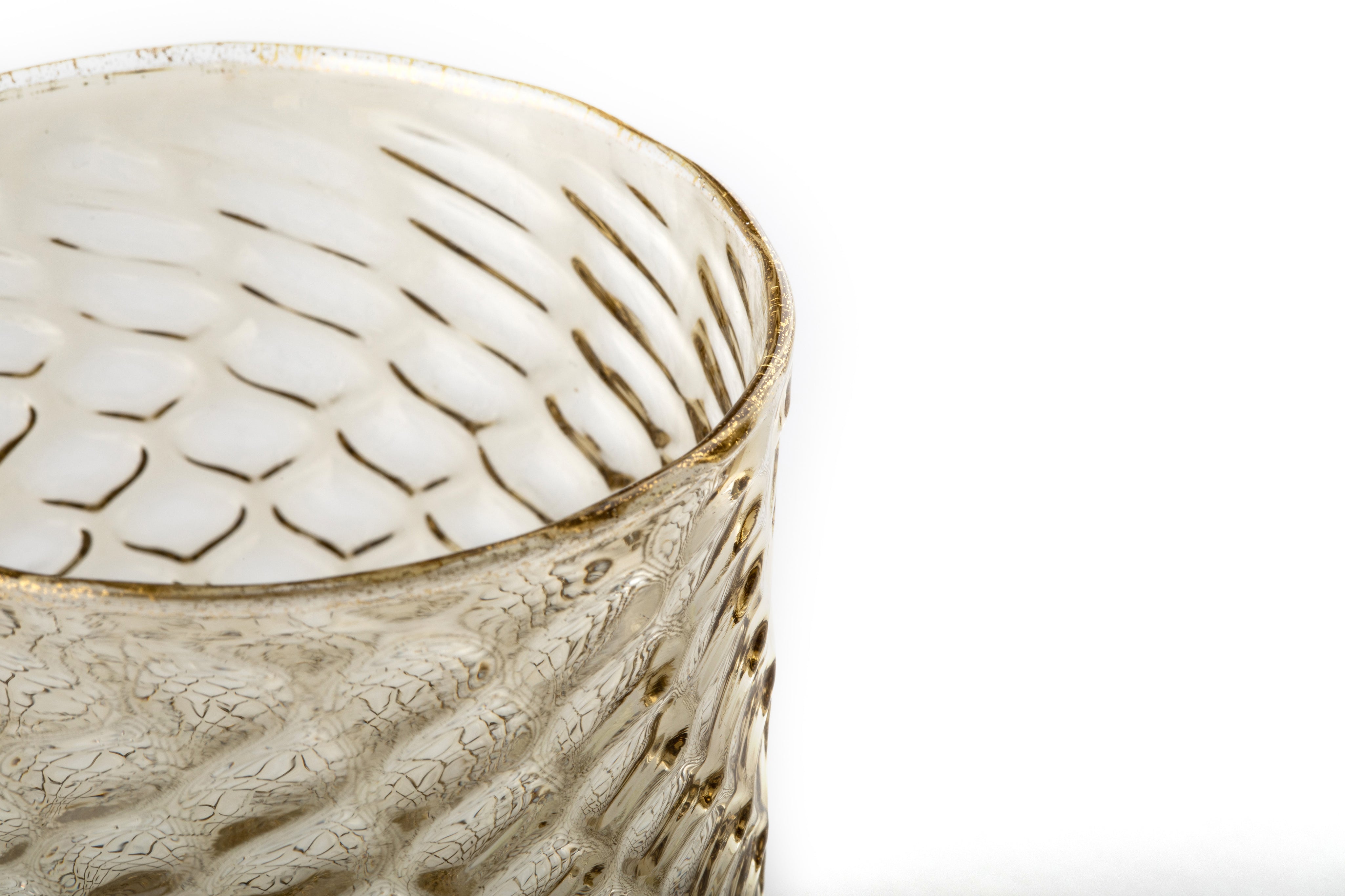 Set of 6 "Amber Tola Goti" Tumblers