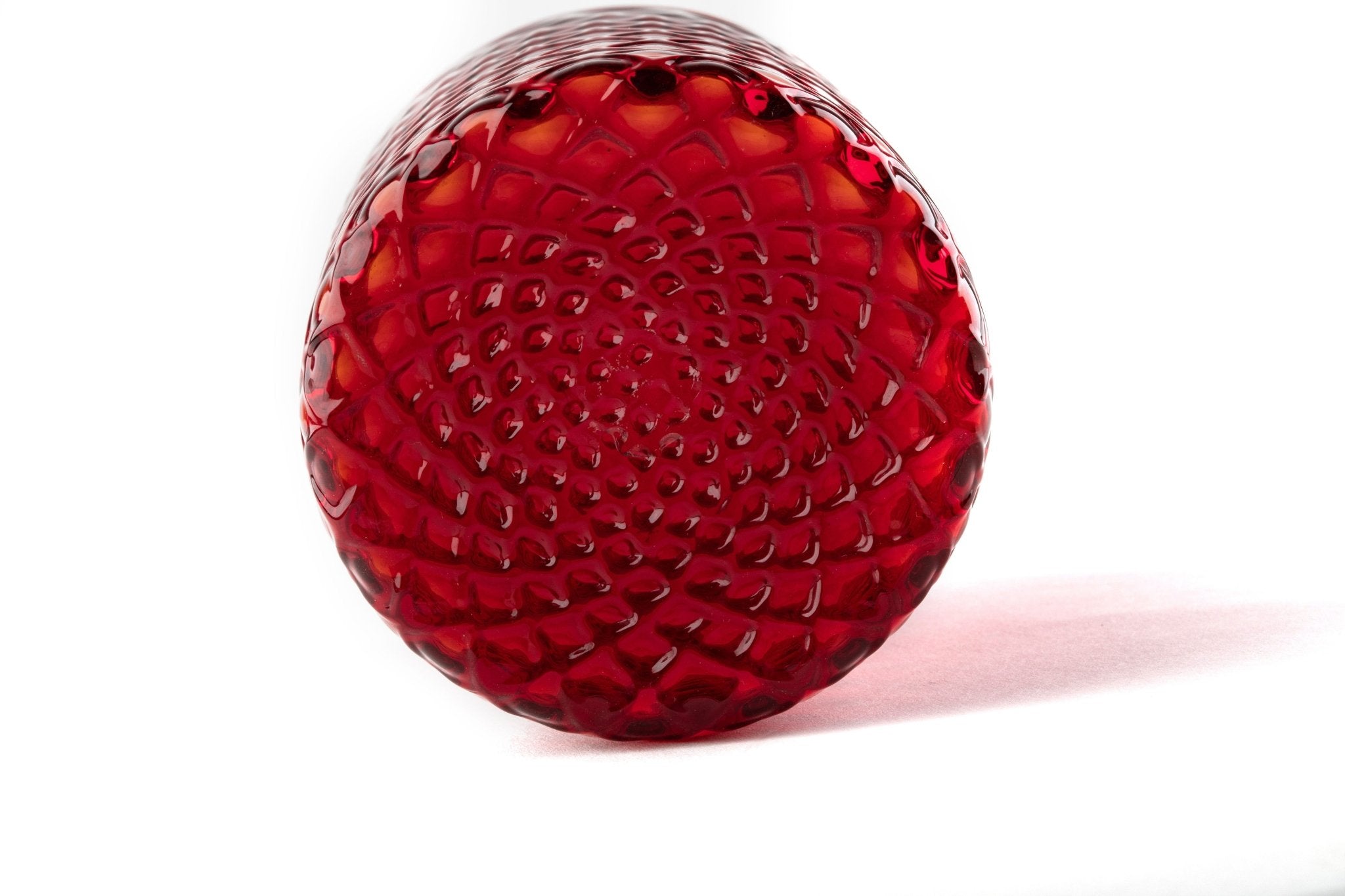 Set of 6 "Ruby Red Tola Goti" Tumblers