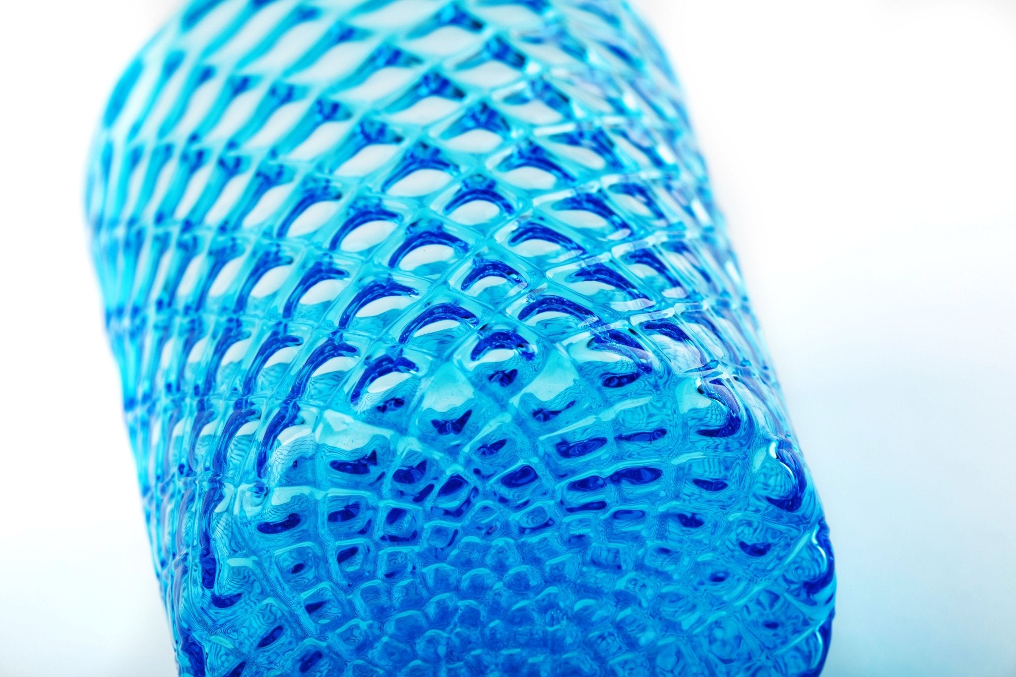 Set of 6 "Aquamarine Tola Goti" Tumblers