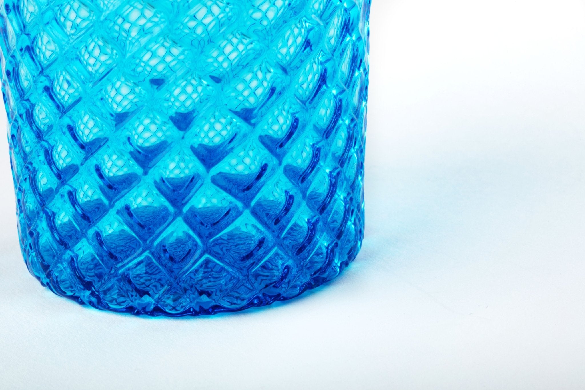 Set of 6 "Aquamarine Tola Goti" Tumblers