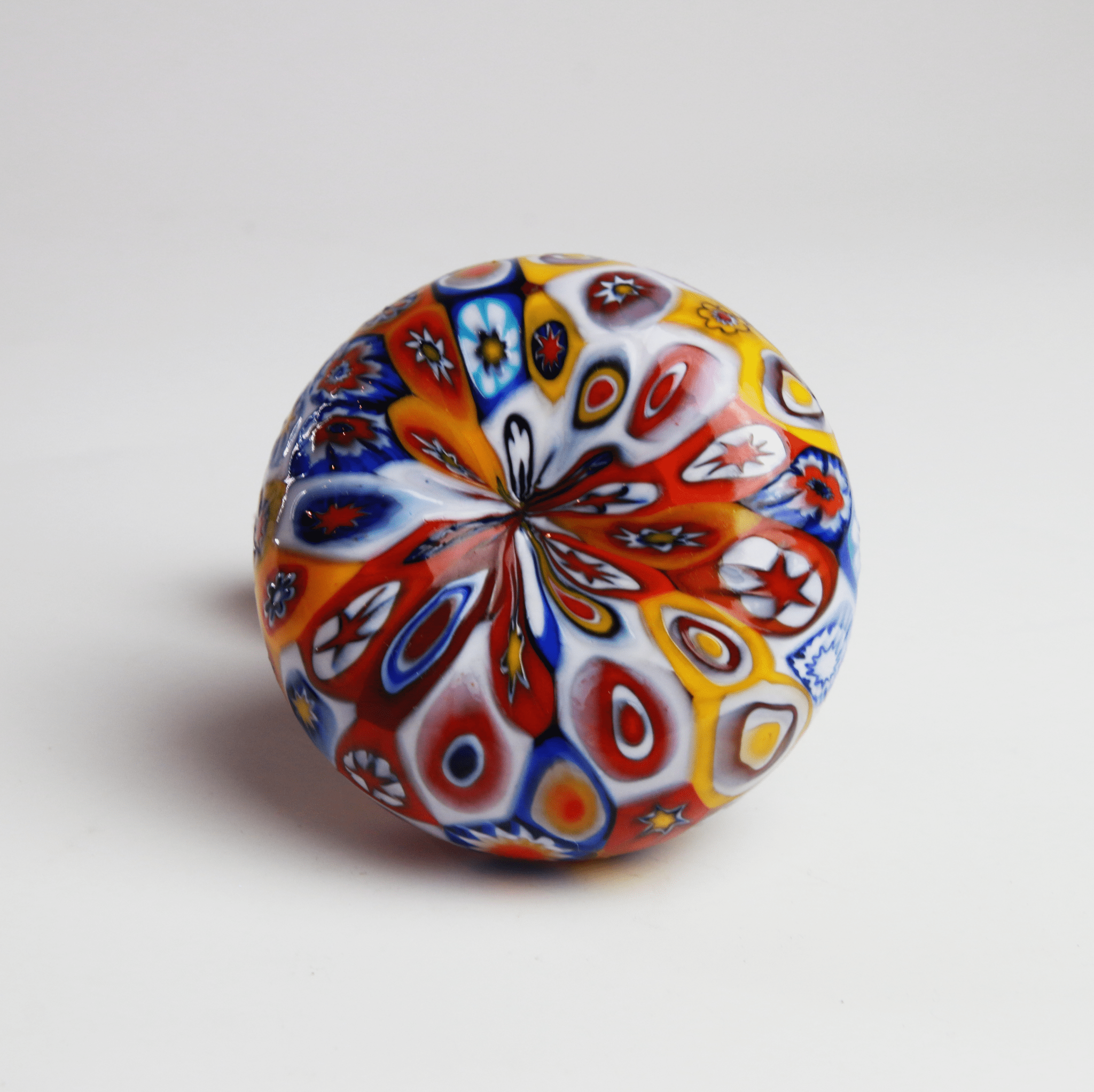 Laguna Fiorita – Murano Glass Perfume Atomizer with Floral Love Murrine
