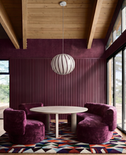 Candy Murano glass oval pendant lamp berry D32
