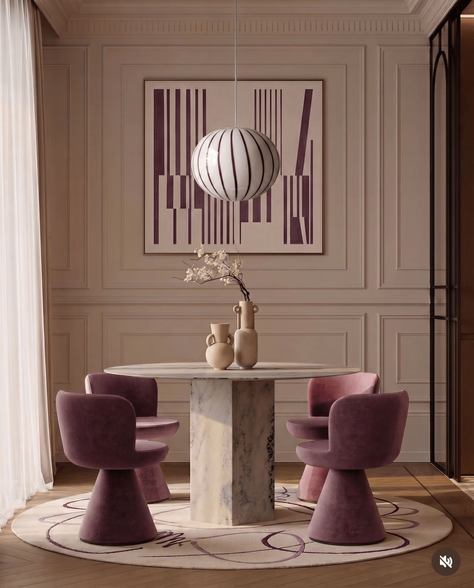 Candy Murano glass oval pendant lamp berry D32