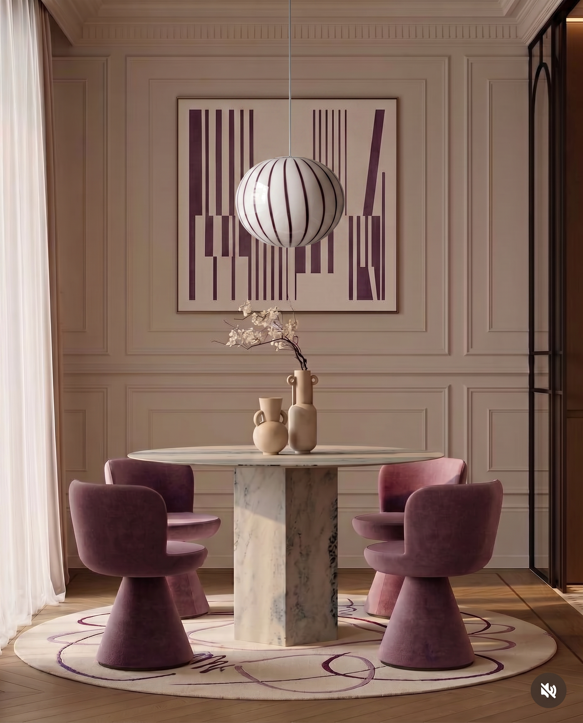 Candy Murano glass oval pendant lamp berry D32