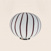 Candy Murano glass oval table lamp berry D32