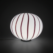 Candy Murano glass oval table lamp berry D32