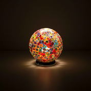 Lampada da tavolo "Murrina" a sfera in vetro di Murano D20