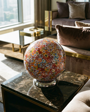 Lampada da tavolo "Murrina" a sfera in vetro di Murano D20