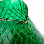 Murano Glass Jug - Emerald Green - Balloton processing - Tola