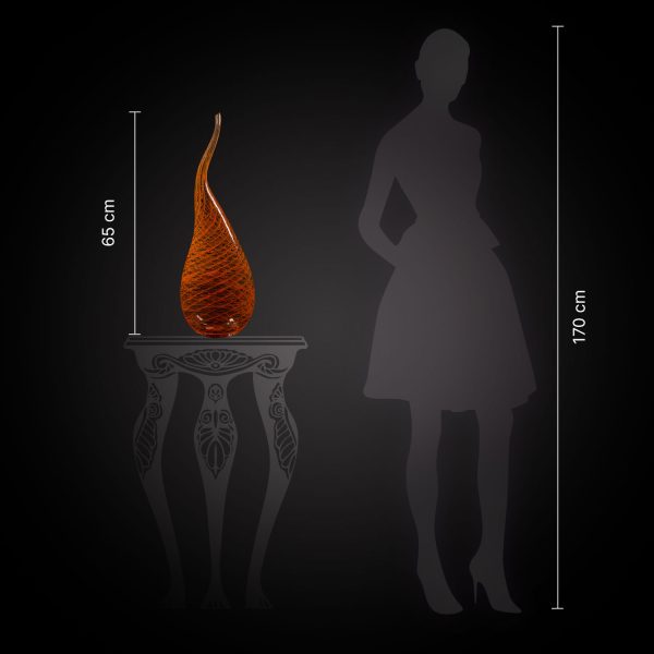 Murano Glass Vase - Silhouette