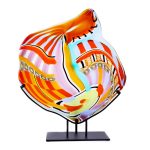 1295 Murano Glass KITE artpiece 1