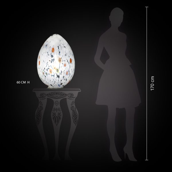 1295-Murano-Glass-Table-Lamp-Egg-shape-white-murrina-big-size-60-cm-height