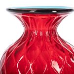 295-Murano-art-glass-Balloton-Principino-ruby-red-big-size