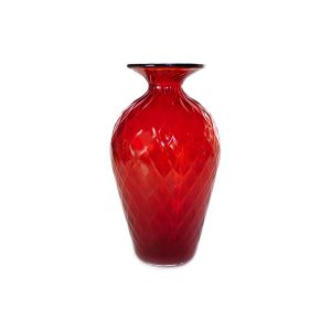 295-Murano-art-glass-Balloton-Principino-ruby-red-big-size