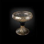 1295-Murano-glass-Chromo-Cup-balloton-24kt-gold-leaf.