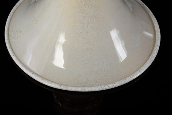 lampada da tavolo Uovo in vetro soffiato di murano e murrine