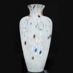 1295Murano Glass Murrine Veneziane Giara Vase, Big size 70cm 2