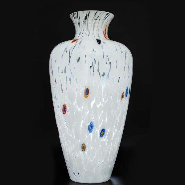 1295Murano-Glass-Murrine-Veneziane-Giara-Vase-Big-size-70cm