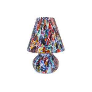 lampada da tavolo Mushroom Lamp in vetro di murano e murrine